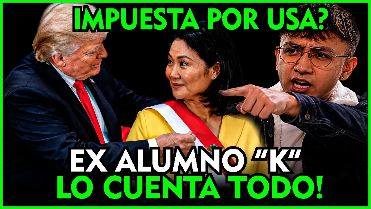 Reproducir: 😱BOMBA! EX ALUMNO DE KEIKO LO CUENTA TODO! LA MANO GRINGA EN ELECCIONES-HABLA JOSÉ L. RODRIGUEZ