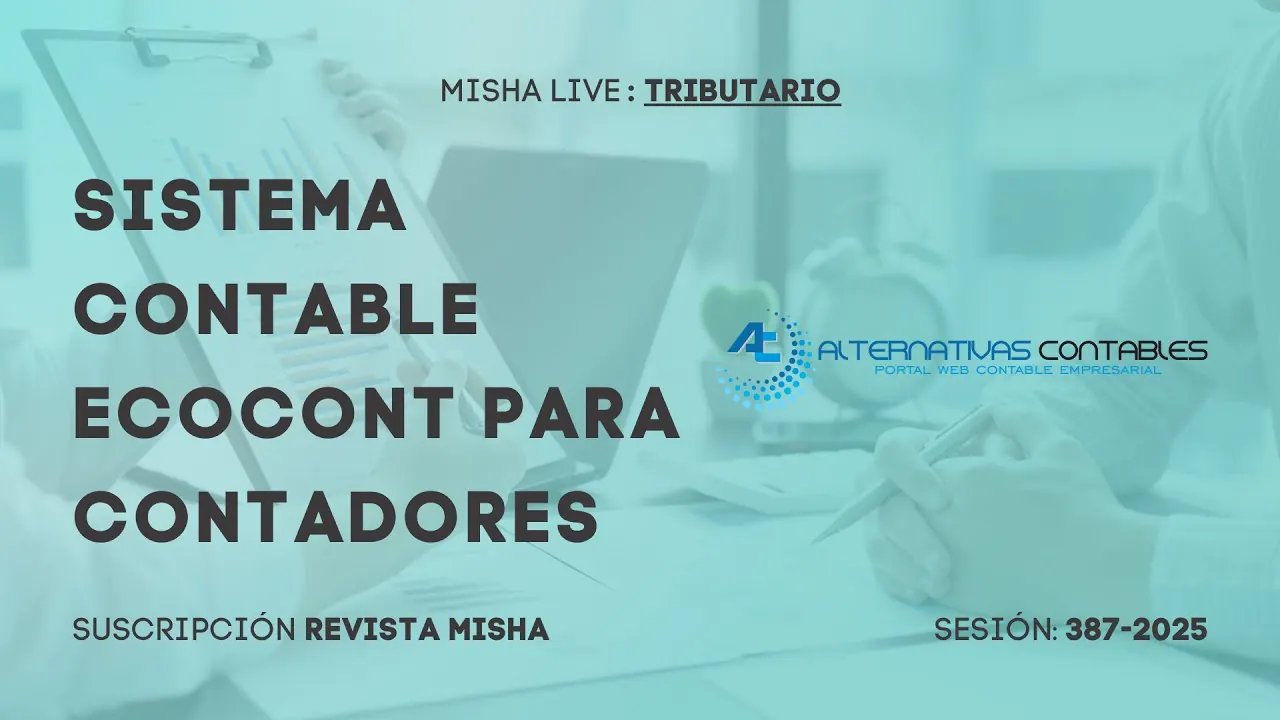 Reproducir: SISTEMA CONTABLE ECOCONT PARA CONTADORES