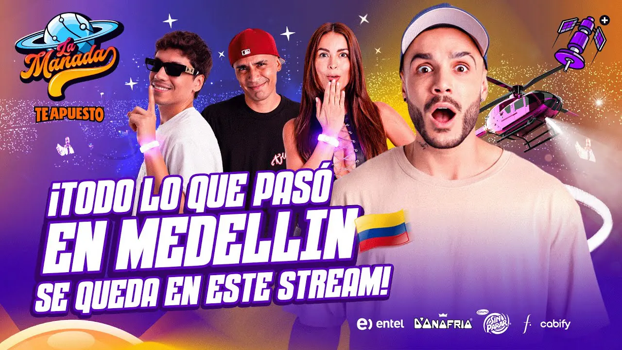 Reproducir: LA MANADA EN MEDELLÍN TODO LO QUE PASÓ EN EL CONCIERTO DE J BALVIN DE | LAURA, DAFO, GERARDO Y MARIO