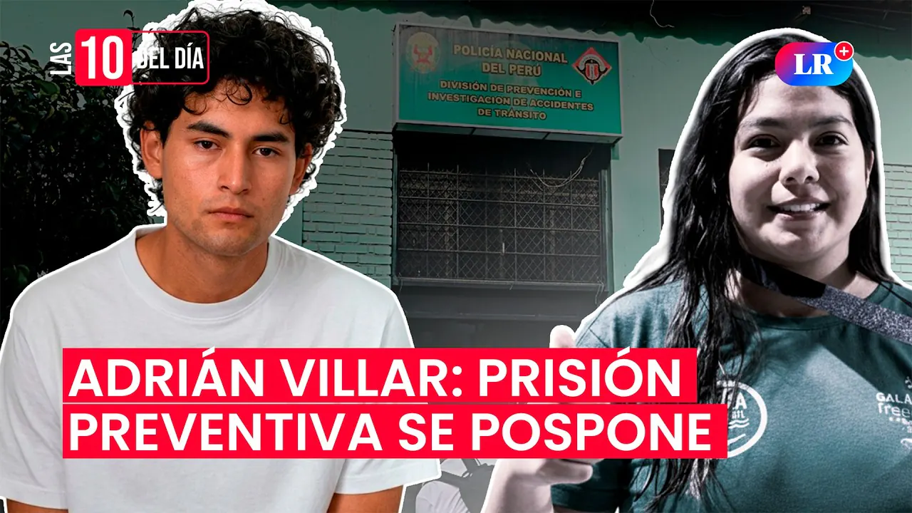 Reproducir: 🚨 AUDIENCIA EN VIVO | JUEZ decide destino de ADRIÁN VILLAR, NAKAZAKI responde #las10deldía