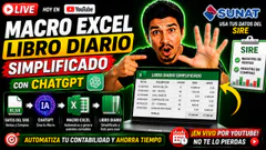 Macro Excel Libro Diario Simplificado con CHATGTP