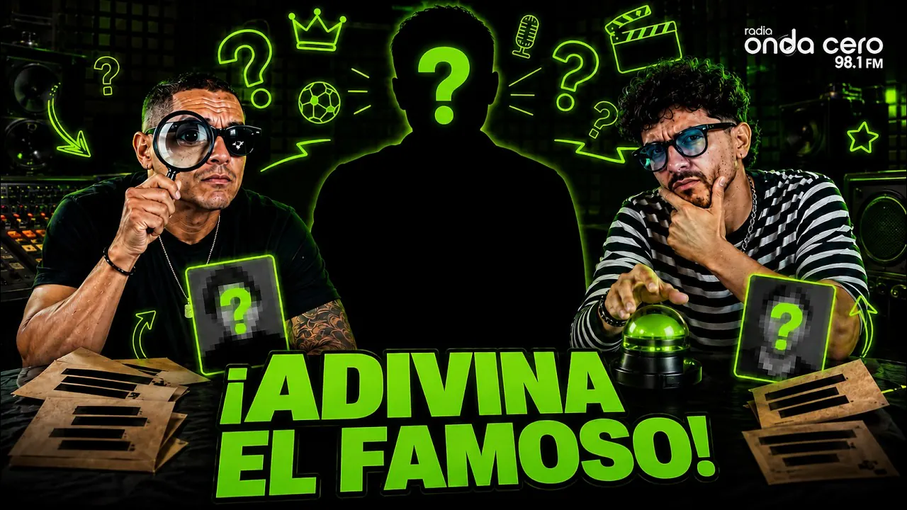 Reproducir: 🔥¡ADIVINA EL FAMOSO CON MENACHO Y RENZO!🔥 - ONDA EXPANSIVA - RADIO ONDA CERO