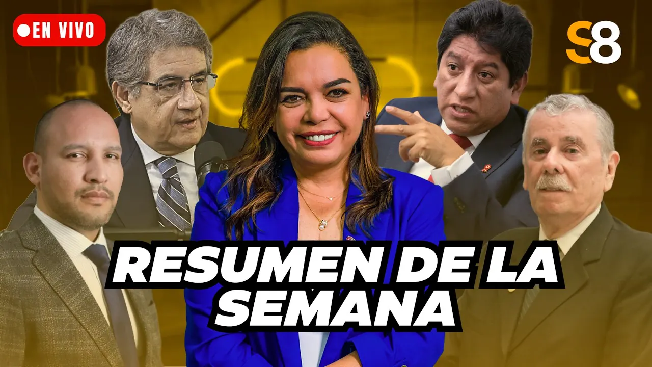 Reproducir: 🟡 SIEMPRE A LAS 8 CON MILAGROS LEIVA: RESUMEN DE LA SEMANA | El Comercio