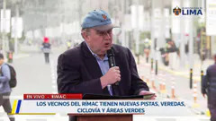 Inauguración de la renovación de la av. Francisco Pizarro | 18 de julio.