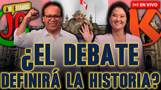 #ENVIVO | KEIKO FUJIMORI Y ROBERTO SÁNCHEZ SE ENFRENTARÁN EN DEBATE PRESIDENCIAL #ASÍESTAMOS