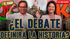 #ENVIVO | KEIKO FUJIMORI Y ROBERTO SÁNCHEZ SE ENFRENTARÁN EN DEBATE PRESIDENCIAL #ASÍESTAMOS