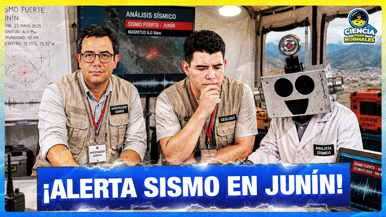 Reproducir: ALERTA POR SISMO EN JUNIN ¿CADA VEZ MÁS CERCA DE LIMA? CIENCIAS PARA NORMALES  🚀