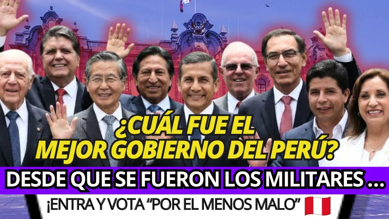 Reproducir: ¿CUÁL ES EL GOBIERNO MENOS PALTA QUE HUBO SOBRE ESTE SUELO?- DESDE EL RETORNO DE LA DEMOCRACIA HDC