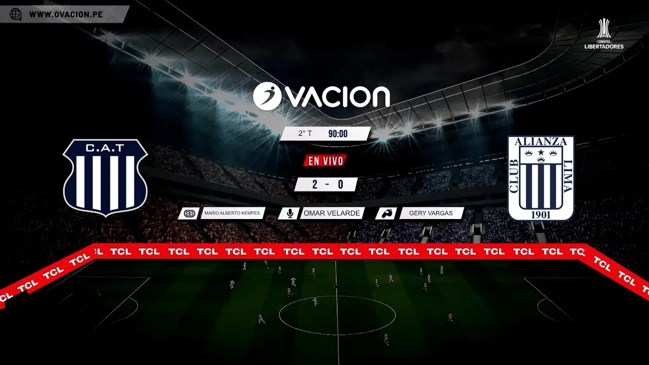 Reproducir: Talleres vs Alianza Lima por RADIO OVACION 🔴 #ENVIVO | COPA LIBERTADORES
