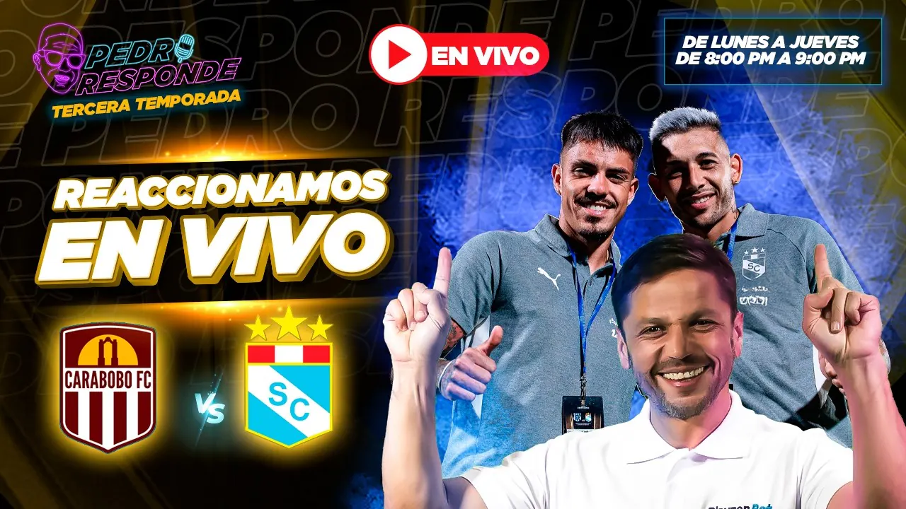 Reproducir: CARABOBO VS CRISTAL| ¡PEDRO RESPONDE EN VIVO!  |#PedroResponde