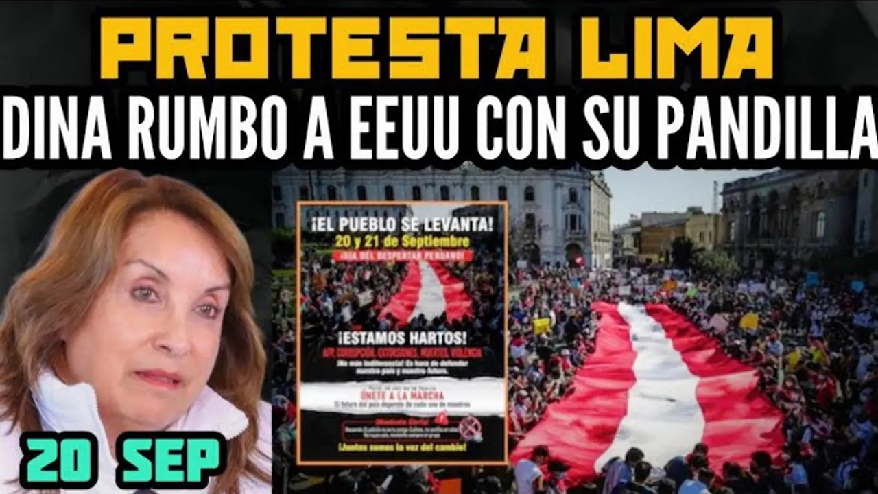 Reproducir: GENERACIÓN Z / PROTESTA EN LIMA CONTRA AFP / DINA SE VA EEUU CON AMIGOS - 20 SEP