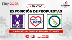 Candidatos al gobierno regional de Tumbes: Renovación Tumbesina, Partido Morado y Somos Perú