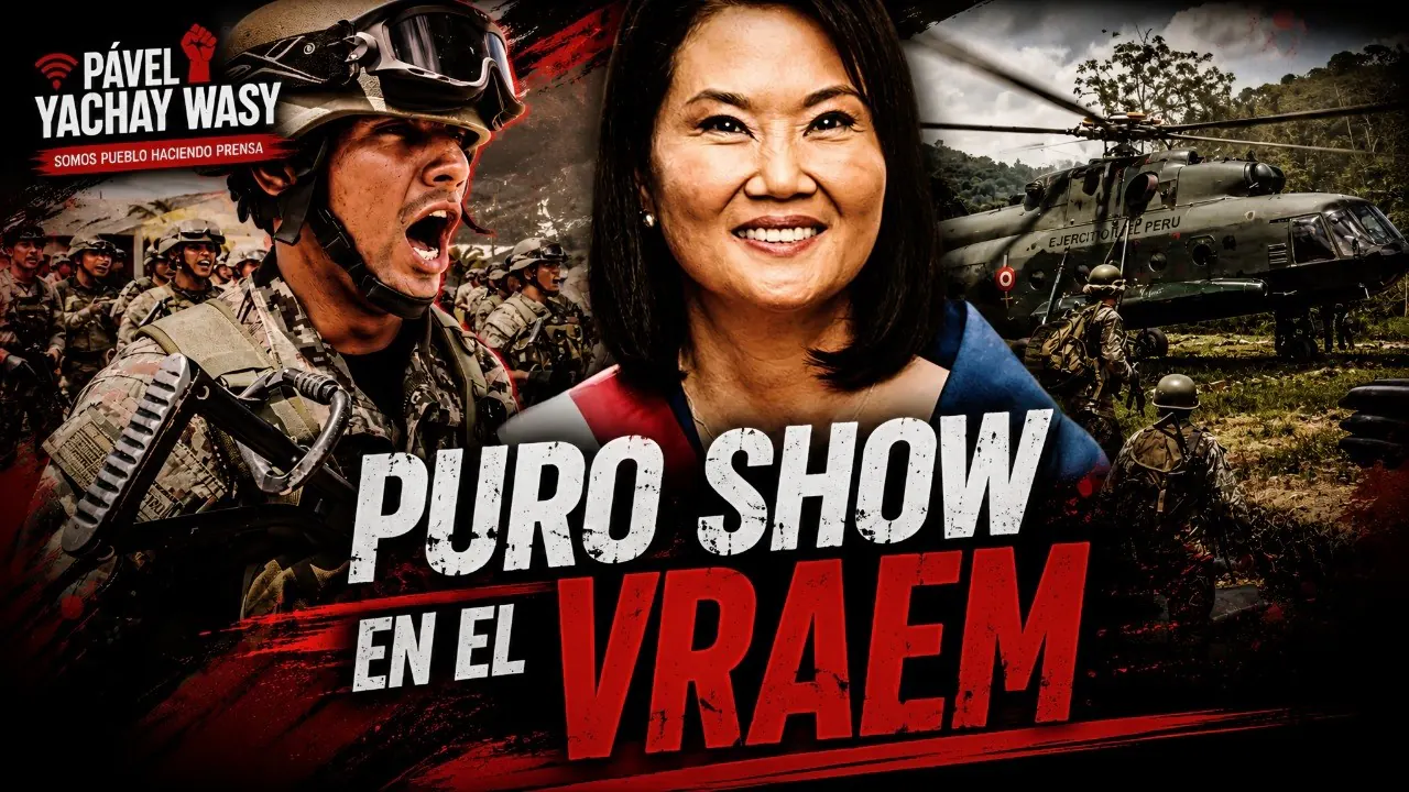 Reproducir: Keiko utiliza terremoto de Huancayo | Puro show en el VRAEM