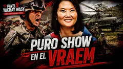 Keiko utiliza terremoto de Huancayo | Puro show en el VRAEM