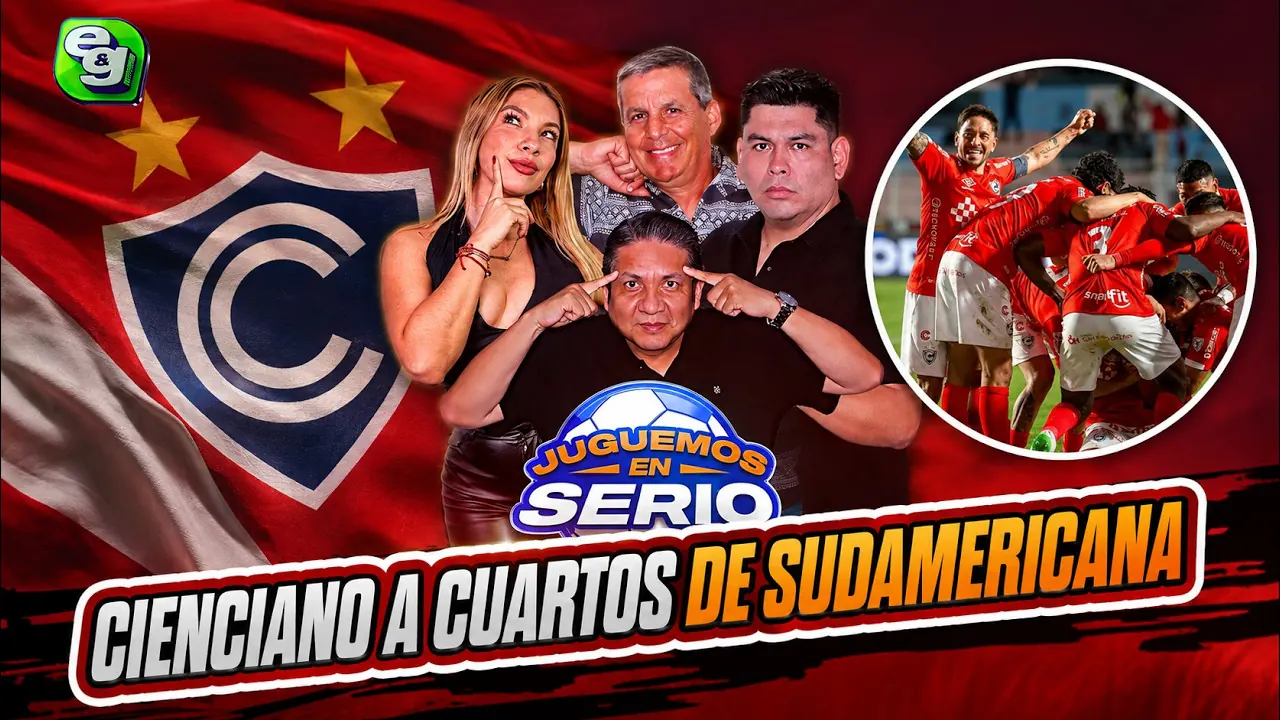 Reproducir: [JES] 👑 ¡EL 'PAPÁ' MANDA! CIENCIANO A CUARTOS DE SUDAMERICANA 🔴🔵✨