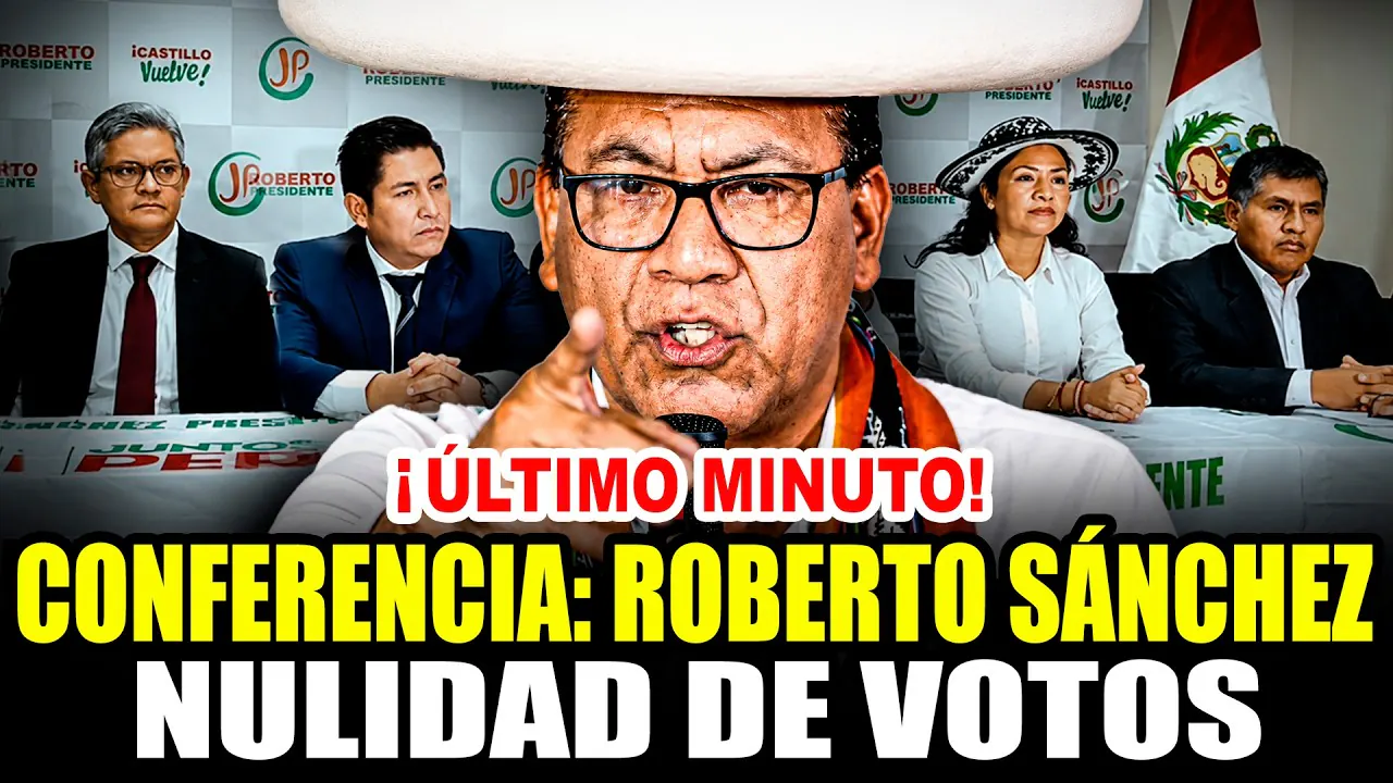 Reproducir: 🔴¡ÚLTIMO MINUTO! ROBERTO SÁNCHEZ: URGENTE CONFERENCIA | JP NO RECONOCERÁ EL GOBIERNO DE KEIKO 23/06