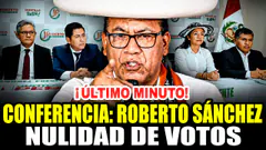 ¡ÚLTIMO MINUTO! ROBERTO SÁNCHEZ: URGENTE CONFERENCIA | JP NO RECONOCERÁ EL GOBIERNO DE KEIKO 23/06