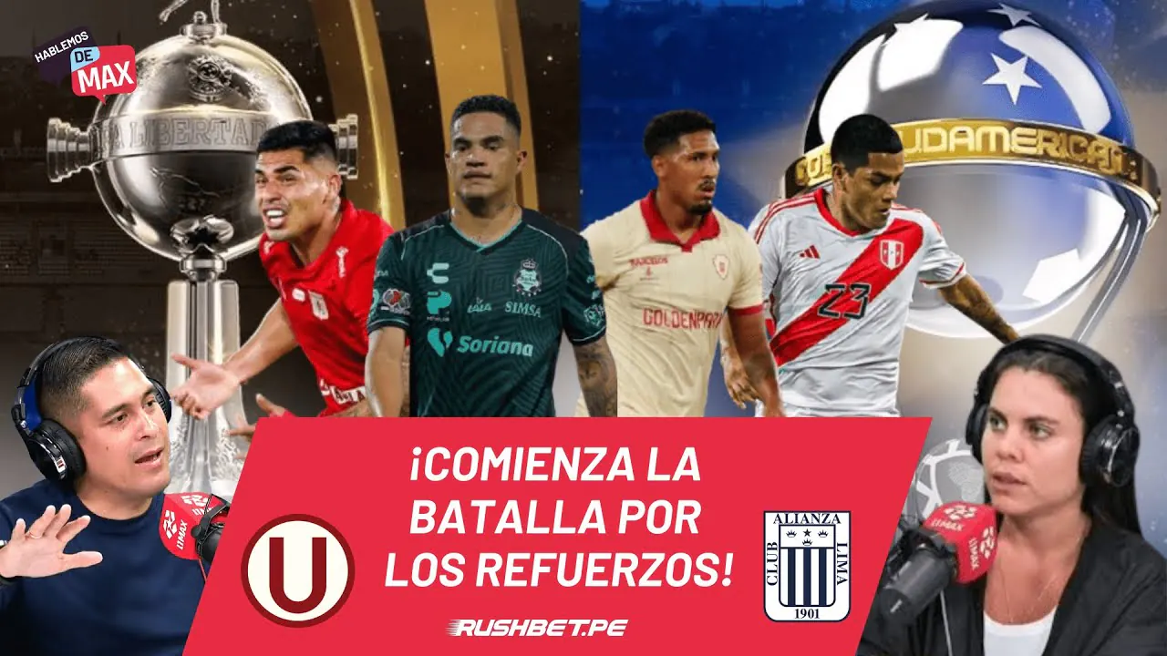 Reproducir: 🔴EN VIVO| EMPIEZA LA BATALLA POR LOS REFUERZOS DE CARA A LIBERTADORES, SUDAMERICANA Y CLAUSURA