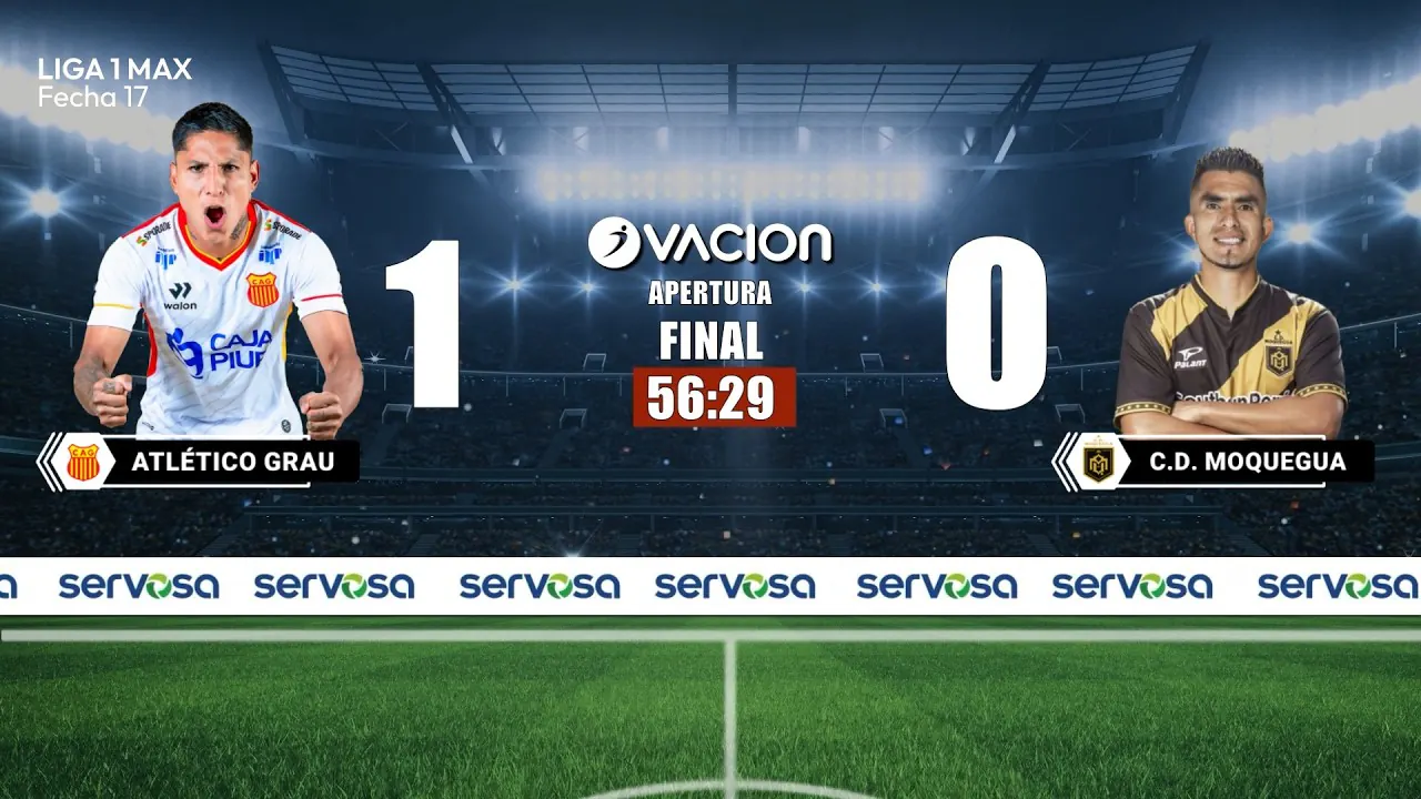 Reproducir: Atlético Grau vs CD Moquegua por RADIO OVACION 🔴 #ENVIVO | LIGA 1 MAX