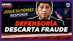 EN VIVO DEFENSORÍA DESCARTA FRAUDE ELECTORAL: Josué Gutiérrez responde sobre el proceso