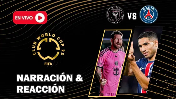 PSG VS. INTER MIAMI #ENVIVO | COPA MUNDIAL DE CLUBES FIFA – OCTAVOS DE FINAL