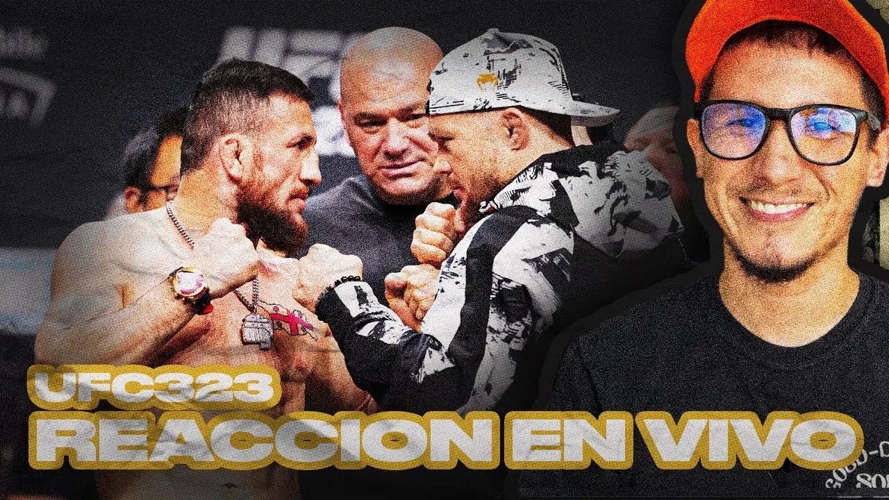 Reproducir: 🔥UFC 323 EN VIVO: REACCIÓN AL KO, SORPRESAS Y PELEAS DE LOCOS 🔥