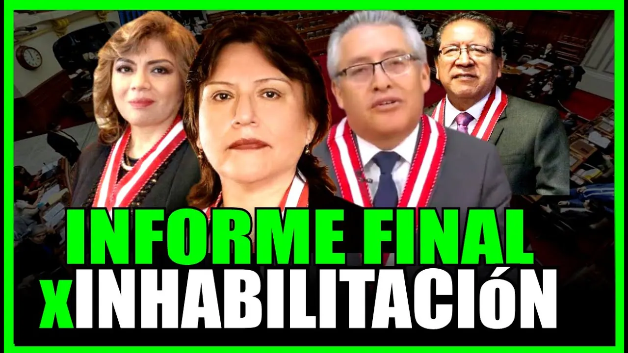 Reproducir: URGENTE! DELIA ESPINOZA Y OTROS FISCALES SUPREMOS RESPONDE EN EL CONGRESO POR POSIBLE INHABILITACIÓN