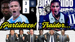 SEGUNDO TIEMPO: ALIANZA LIMA EMPATA 3-3 CON SPORTING CRISTAL EN EL ESTADIO DE MATUTE
