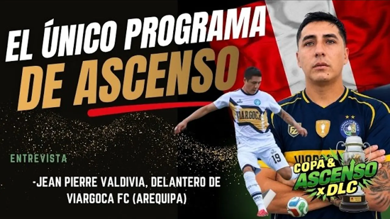 Reproducir: HOY EN COPA & ASCENSO X DLC | ENTREVISTA CON JEAN PIERRE 'EL GATO' VALDIVIA, JUGADOR DE VIARGOCA FC
