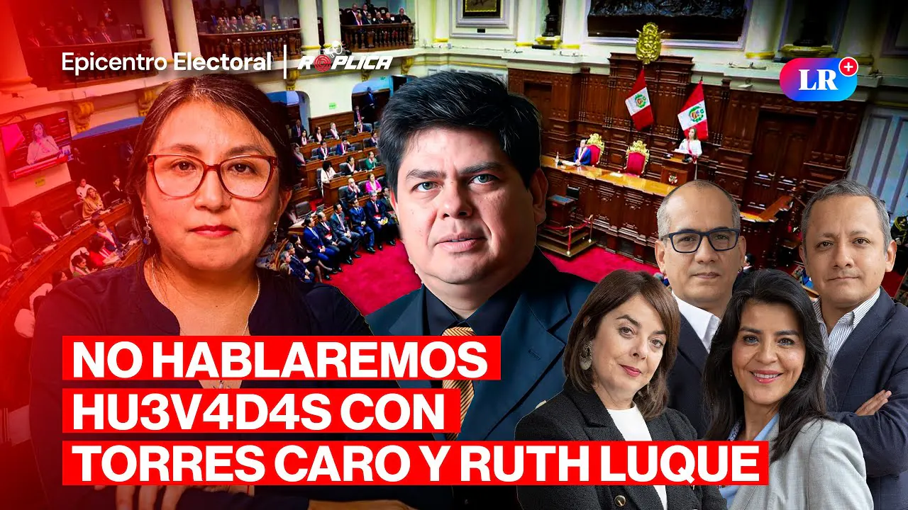Reproducir: RUTH LUQUE Y TORRES CARO EN VIVO Y MOCIÓN DE VACANCIA LISTA | EPICENTRO ELECTORAL - RÉPLICA