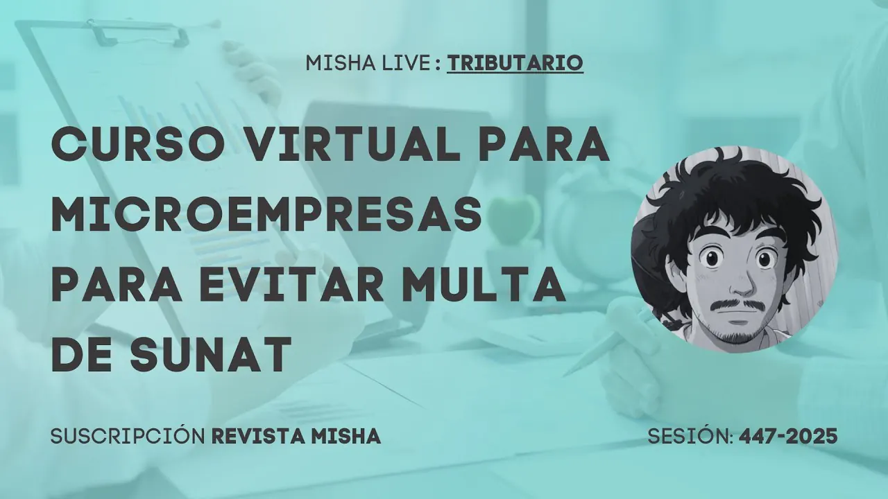 Reproducir: CURSO VIRTUAL PARA MICROEMPRESAS PARA EVITAR MULTA DE SUNAT