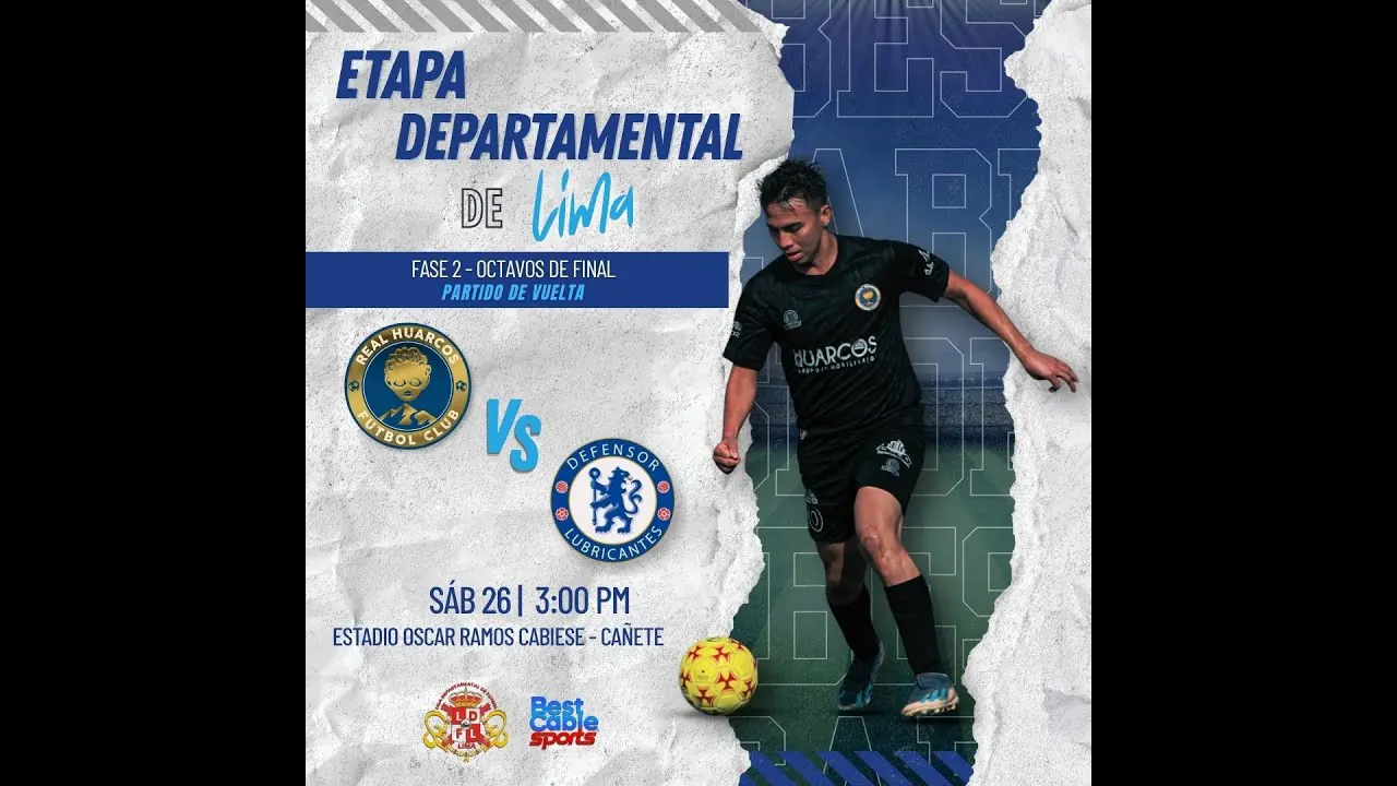 Reproducir: 🔴 EN VIVO | 👉 “COPA PERÚ ” 🏆 REAL HUARCOS🆚 DEFENSOR LUBRICANTES
