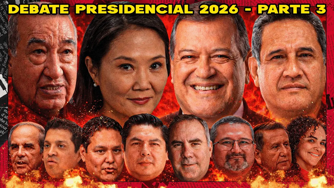 Reproducir: DEBATE PRESIDENCIAL 2026 - PARTE III | #BRUTALIDADPOLÍTICA