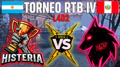 TORNEO RTB IV LEFT 4 DEAD 2 | Histeria VS Los Mixtos | Argentina/España VS Perú | ÚLTIMOS RONDA1