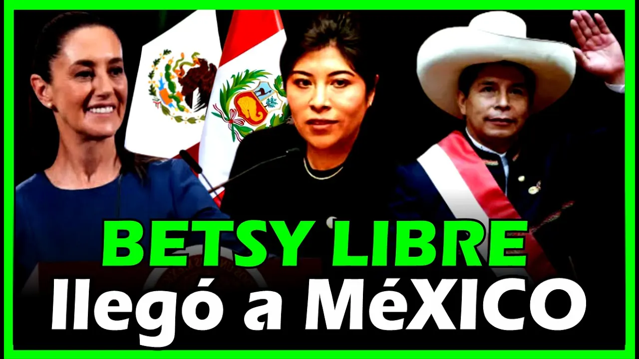 Reproducir: BETSY LIBRE EN MÉXICO! POR FIN ENTREGARON SALVOCONDUCTO A BETSY CHAVEZ.