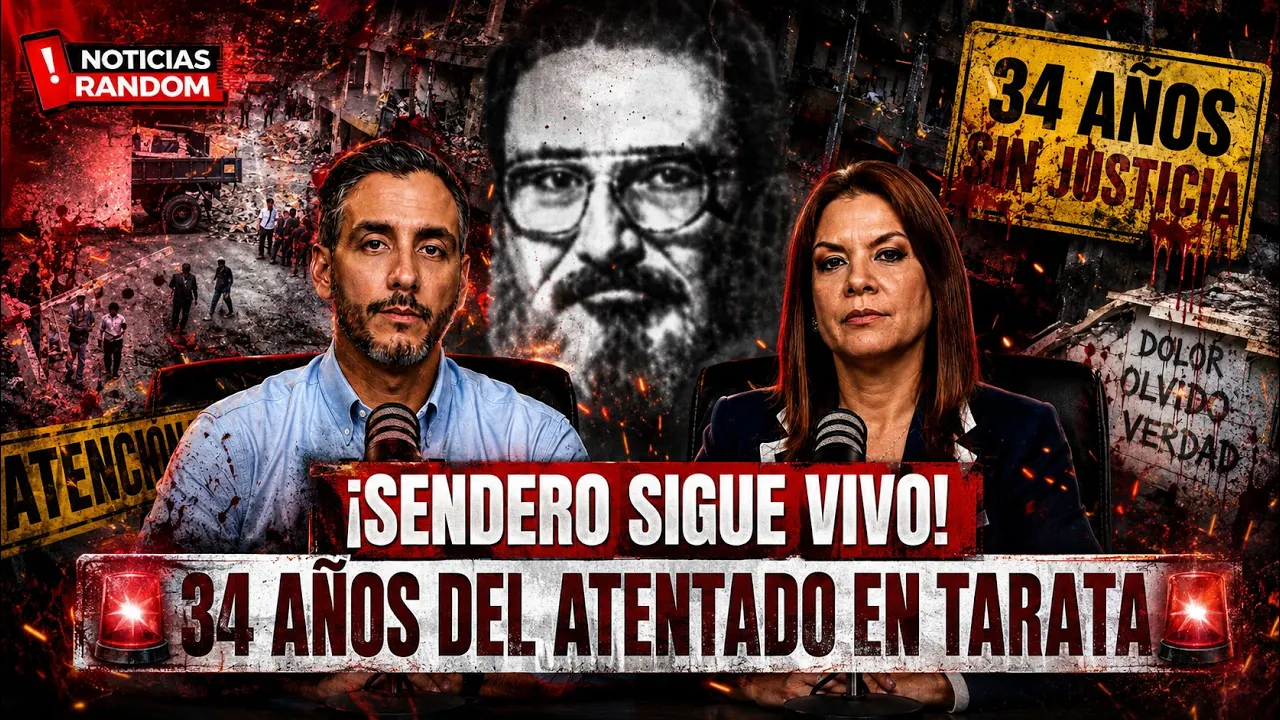 Reproducir: ¡SENDERO SIGUE VIVO! - 🚨34 AÑOS DEL AT3NT4D0 DE TARATA🚨 - NOTICIAS RANDOM