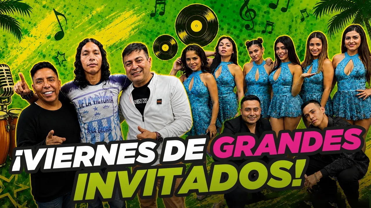 Reproducir: ¡QUMBIAS Y RISAS EN VIVO! GRAN ORQUESTA INTERNACIONAL visitan a EDWIN SIERRA y OSCAR DEL RÍO