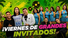 ¡QUMBIAS Y RISAS EN VIVO! GRAN ORQUESTA INTERNACIONAL visitan a EDWIN SIERRA y OSCAR DEL RÍO