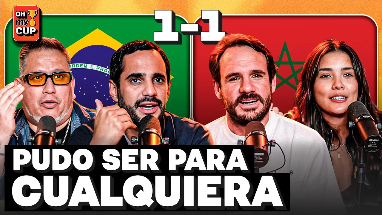 Reproducir: BRASIL DEBUTA EN LA COPA CONTRA MARRUECOS CON MICHAEL, ESTEFANIA, BRUNO y HORACIO