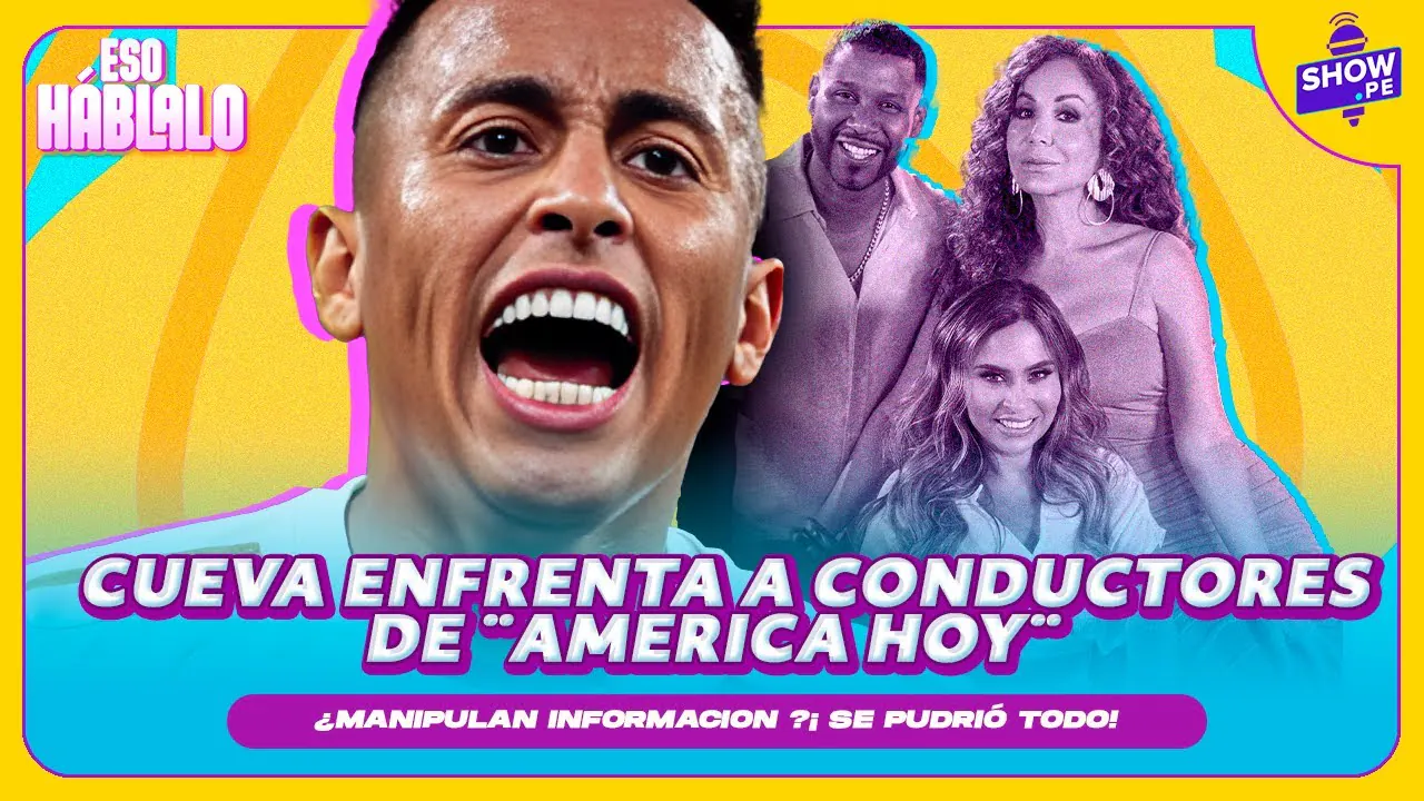 Reproducir: CHRISTIAN CUEVA ENFRENTA A CONDUCTORES DE ¨AMERICA HOY¨: MANIPULAN INFORMACION🔥😱 | ¡ESO HÁBLALO!
