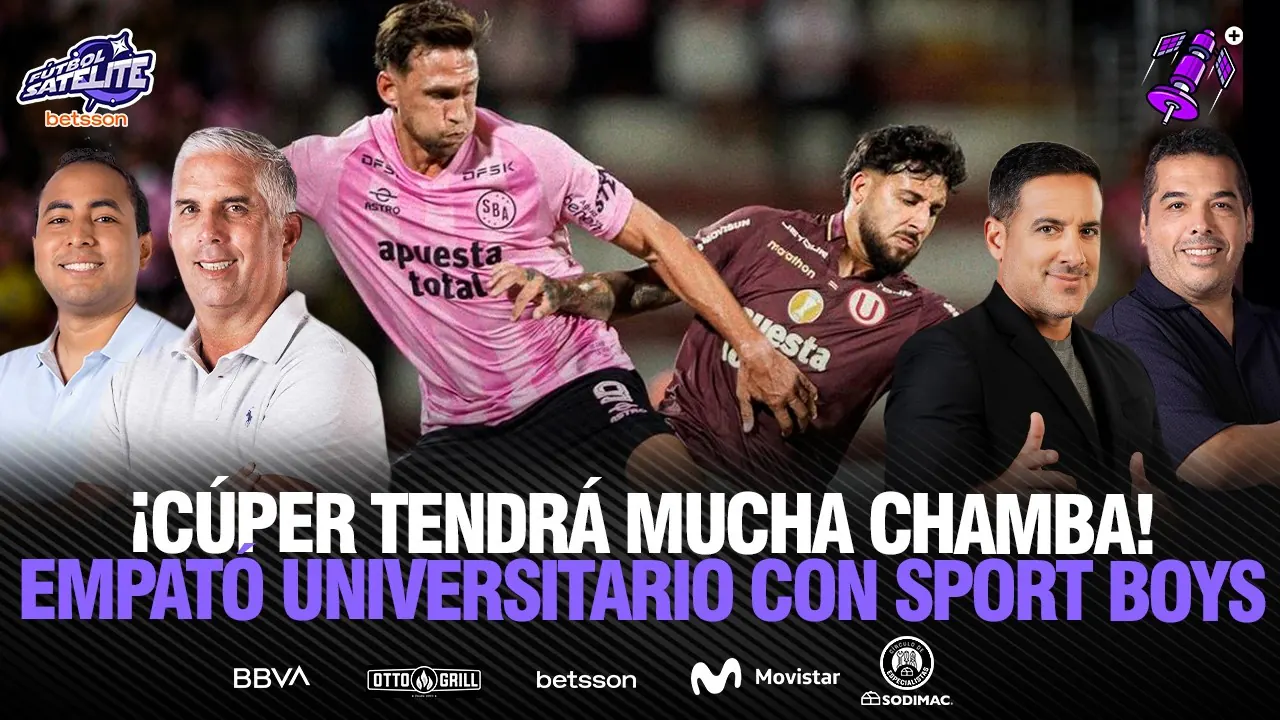 Reproducir: UNIVERSITARIO EMPATÓ SIN GOLES ANTE SPORT BOYS | ¿HÉCTOR CÚPER SERÁ LA SOLUCIÓN? #FÚTBOLSATÉLITE