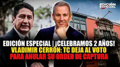 #EnVivo Vladimir Cerrón: TC deja al voto para anular su orden de captura y prisión preventiva