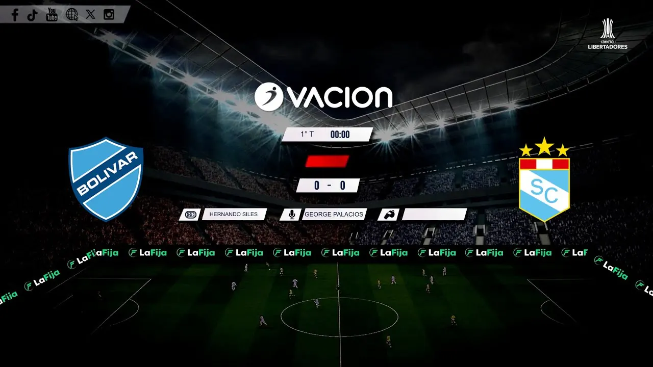 Reproducir: BOLÍVAR VS SPORTING CRISTAL por RADIO OVACION | COPA LIBERTADORES