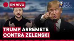 Donald Trump llama dictador a Volodímir Zelenski | “Geomundo”