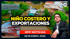 EN VIVO: ¿Cómo afectaría un Niño Costero a las exportaciones peruanas? #ECONOMIAXTODOS