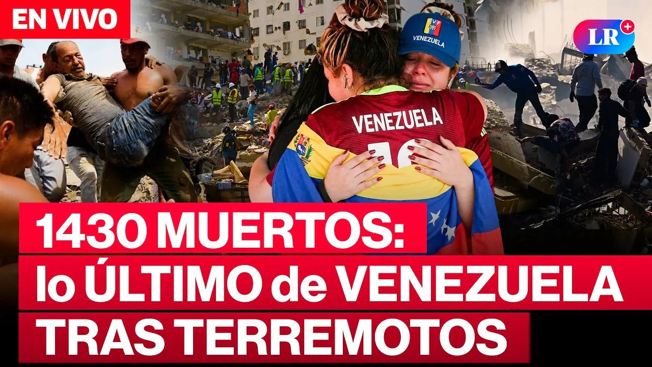 Reproducir: 🔴EN VIVO TERREMOTO EN VENEZUELA HOY: todo sobre el TERREMOTO de 7,1 y 7,5 que sacudió VENEZUELA #LR
