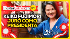 Keiko Fujimori juró como presidenta de la República | Fiestas Patrias | 28 de julio