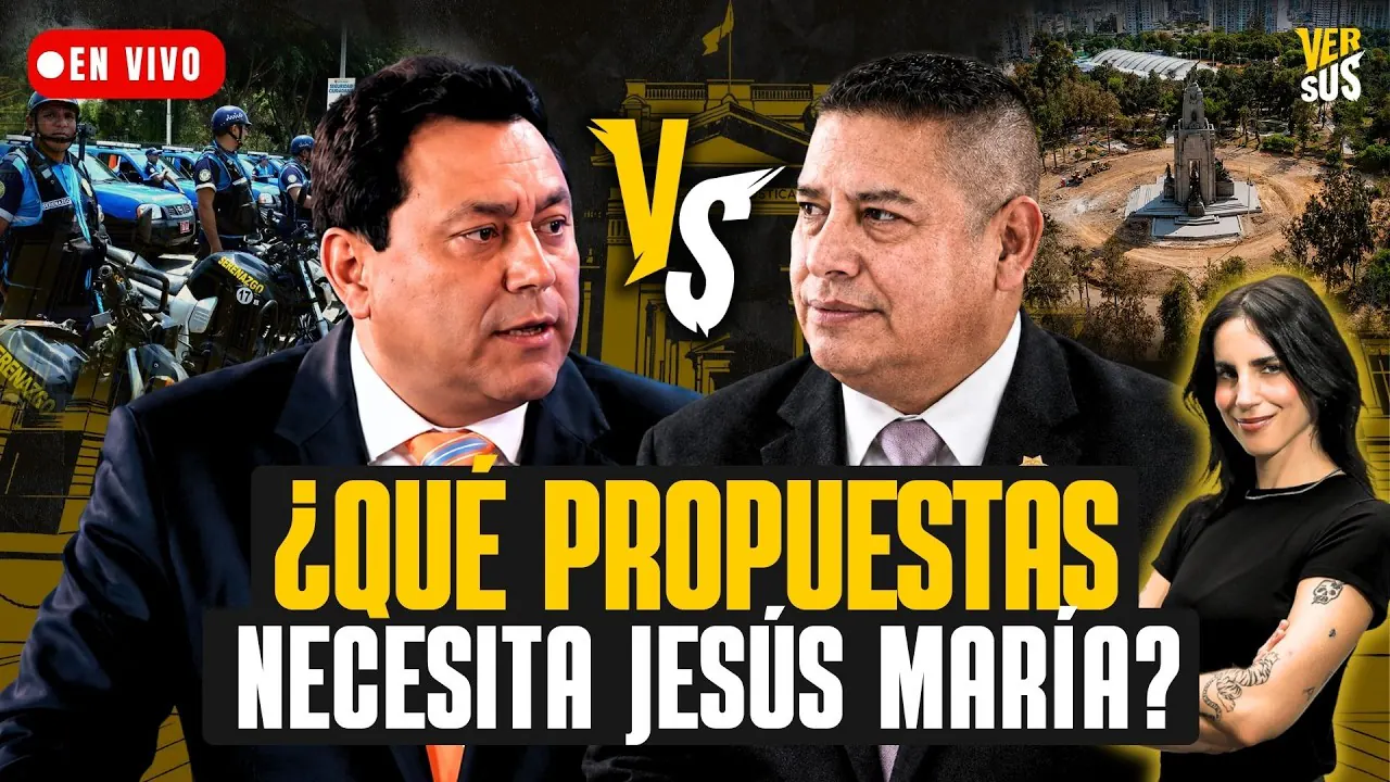 Reproducir: 🟠 CAMPO DE MARTE SE MUERE Y ROBOS AUMENTAN EN JESÚS MARÍA: ¿QUÉ PROPONEN CANDIDATOS? | Versus