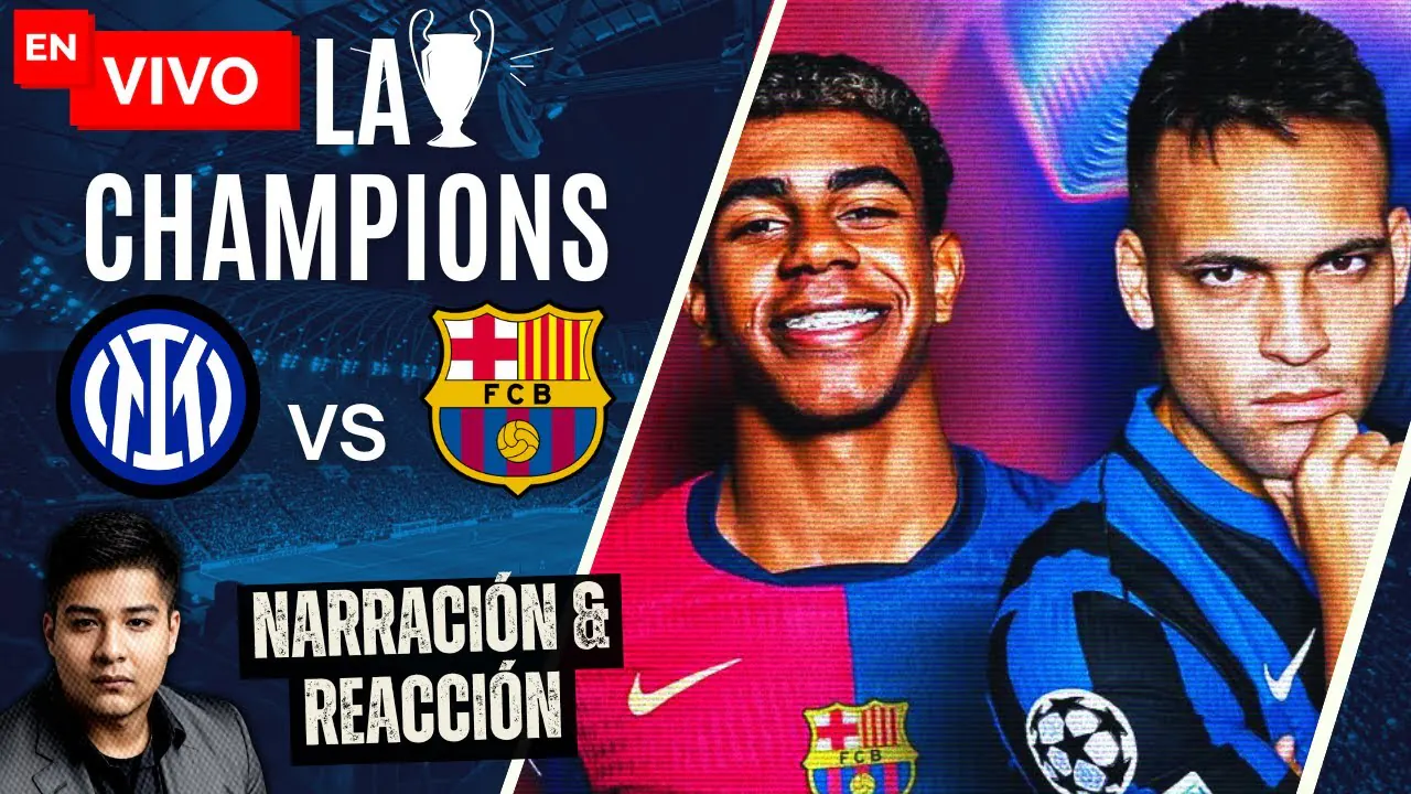 Reproducir: 🔴 INTER MILAN VS BARCELONA EN VIVO | SEMIFINAL VUELTA CHAMPIONS | NARRACIÓN Y REACCIÓN X JAROL