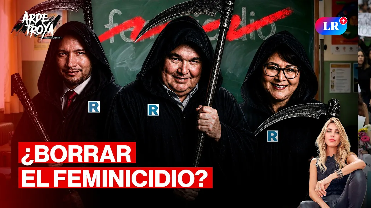 Reproducir: LÓPEZ ALIAGA VA EN CONTRA DE LAS MUJERES: BUSCA ELIMINAR DELITO DEL FEMINICIDIO | ARDE TROYA